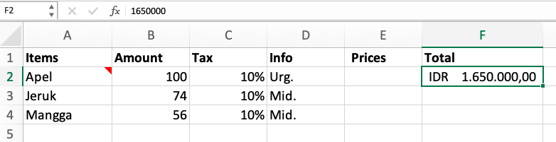 Paste Special pada Excel 7